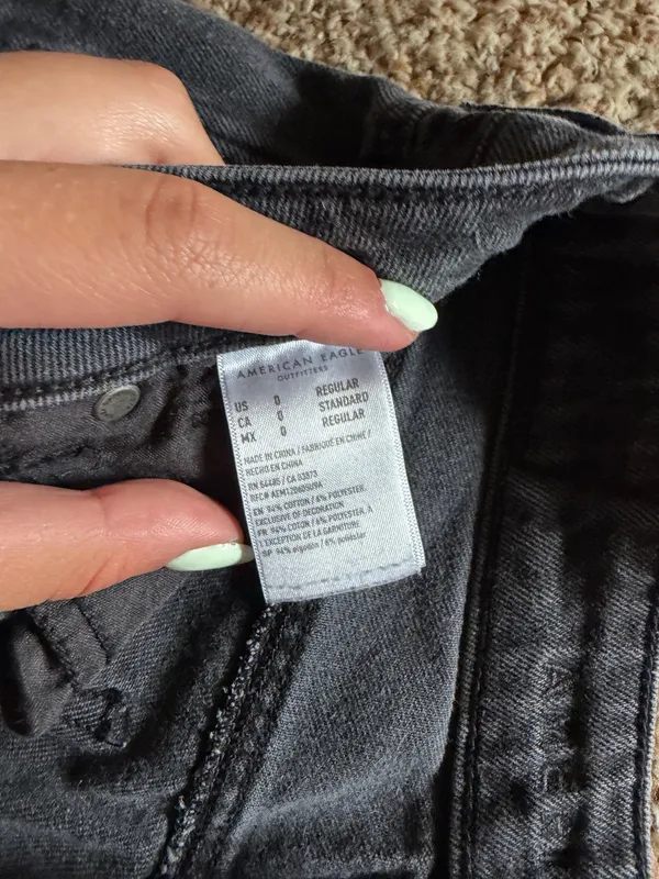 Black American Eagle Outfitters Jeans - Image 7