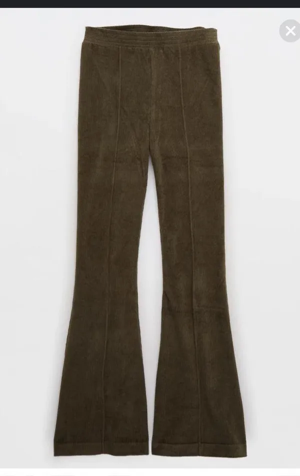 NWT Aerie Groove on Rib Velour Flare Pants - Image 7