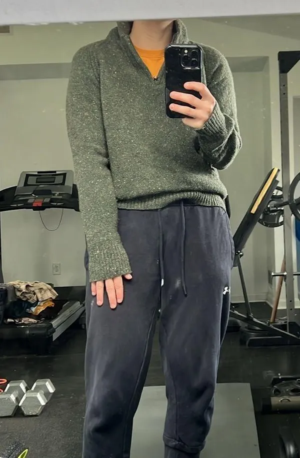 J Crew green pullover (men’s size small) - Image 8