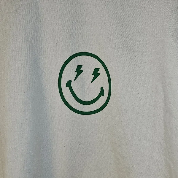 NWT Gildan Rallyhouse Philadelphia Smiley Face‎ Sweatshirt Large - Image 3