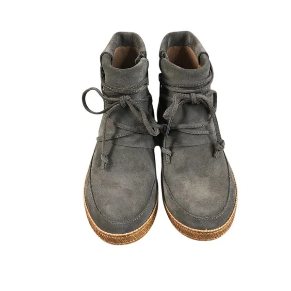 UGG Reid Ankle Suede Bootie W's 7.5 Gray Everyday Comfort Versatile Cottage NWOB - Image 6