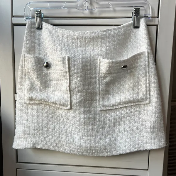 Reformation Tweed Skirt - Image 2
