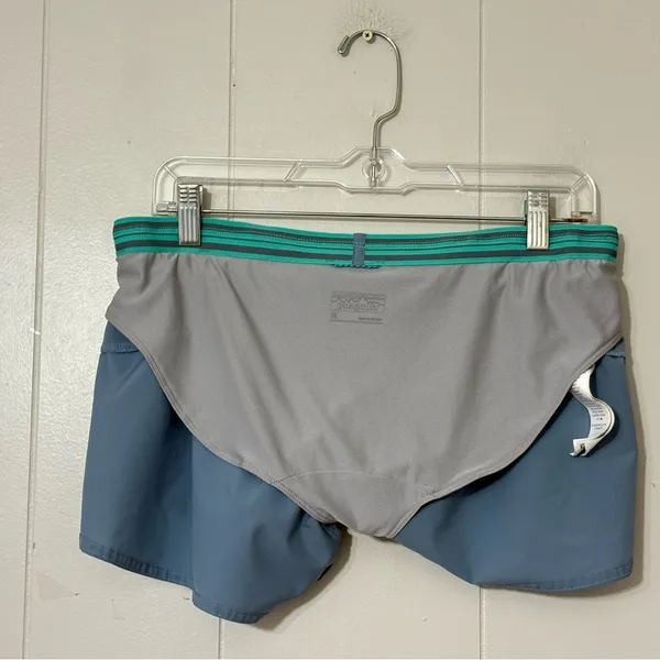 Patagonia Strider Pro 3” Running Shorts Blue Women’s M Trail Running - Image 7