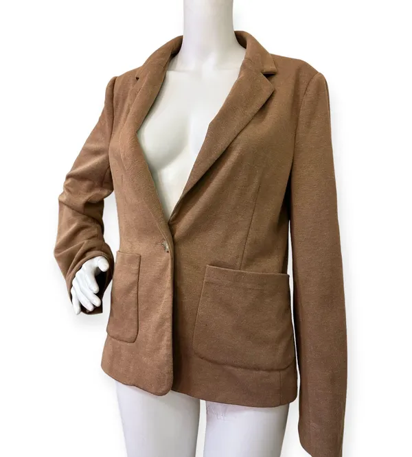 Vintage Costa Blanca Blazer Brown Size M - Image 6