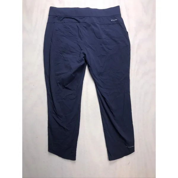 Columbia‎ Anytime Casual Pull On Pant Navy Blue XK0419 XL Womens Hiking Pants - Image 5