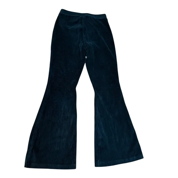 Aerie Black Corduroy Flare Pants High Waisted Bell Bottoms Sz‎ S - Image 5