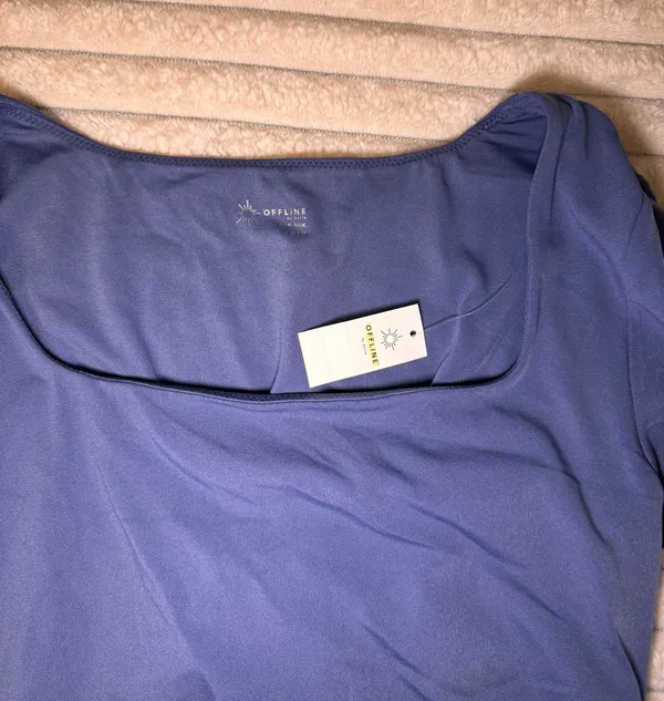 Aerie Light Blue Top - Image 2