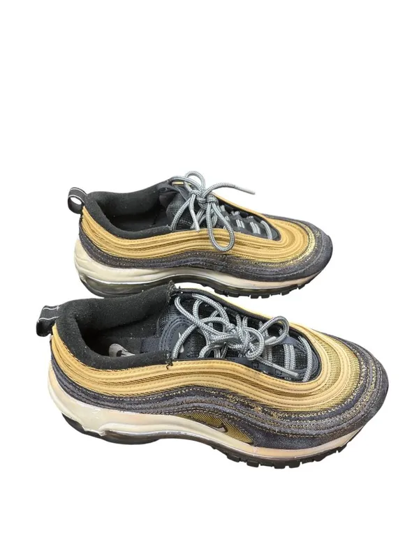 Nike Air Max 97 Golden Gals wms gold gray low running sneakers sz 7 SKU 10-502 - Image 3
