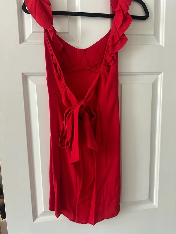 Cotton Candy LA Red Mini Dress - Image 2