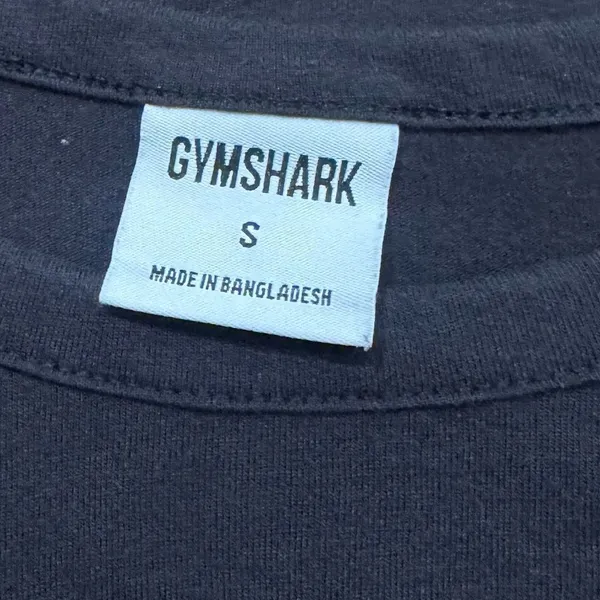 Gymshark Asymmetrical Short Sleeve Athletic Shirt Women’s Small - Image 3