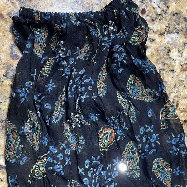 Free People Age Of Aquarius Paisley Sequin Top - Image 11