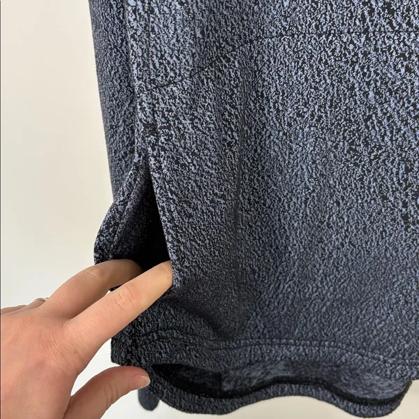 Lululemon Pick Up The Pace Long Sleeve Sweatshirt Luon Womens Size 10 Blue Black - Image 7