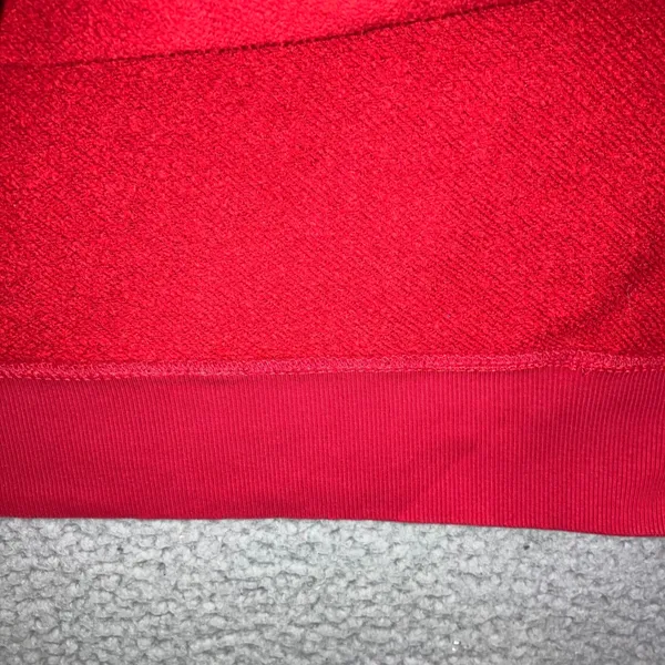 Universal Threads Oversized‎ Sweatshirt Women L Red Crewneck Pullover Drop Shoulder Cozy Vibrant - Image 9