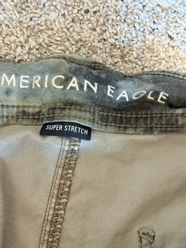 American Eagle Women’s Super Stretch Tie-Dye Cargo jogger pants size 18 Long - Image 5
