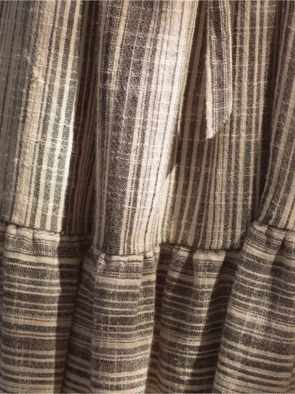 Christy Dawn Bianca Dress in Washed Noir Stripe M - Image 4