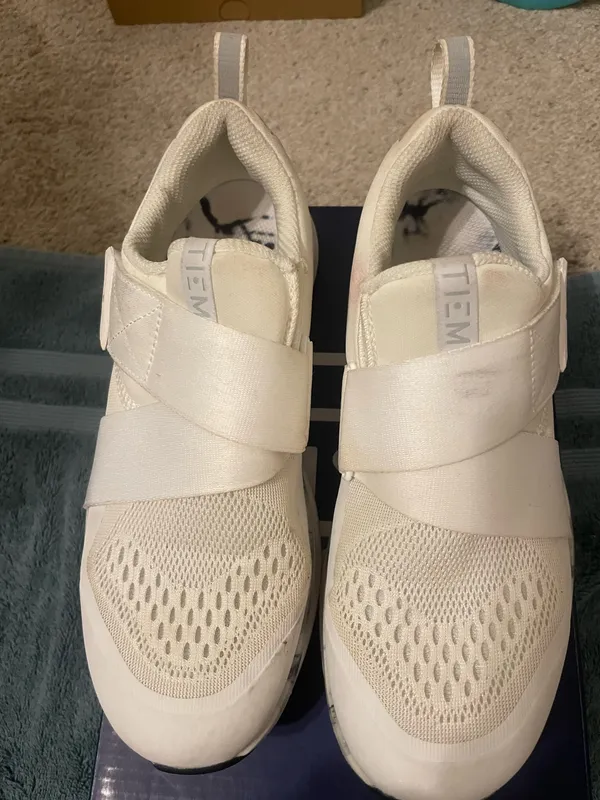 Tiem Spin Shoes White Size 6.5 - Image 2