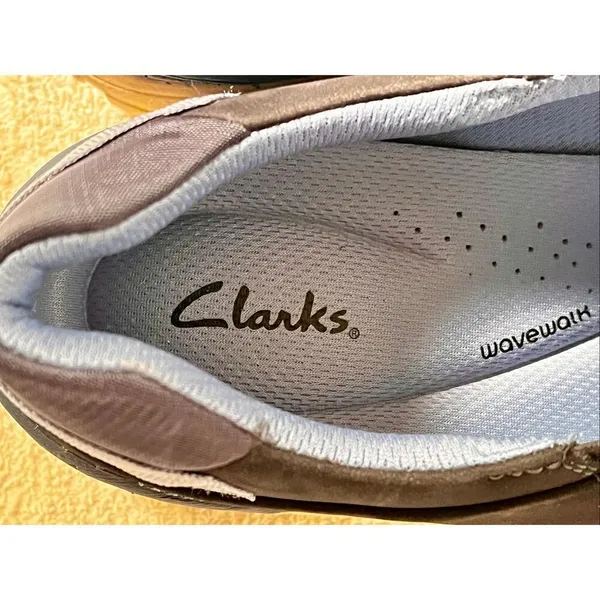 Women's Clarks Wave Plateau Navy Nubuck Size 8.5 - Image 8