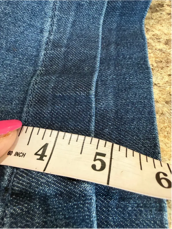Women's J.Crew Blue Denim Paperbag Waist Jean Shorts Size 26 - Image 8
