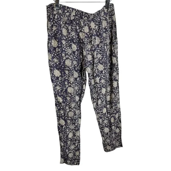 Maelu Designs Lounger Pants Indian Blockprint Peony S - Image 3
