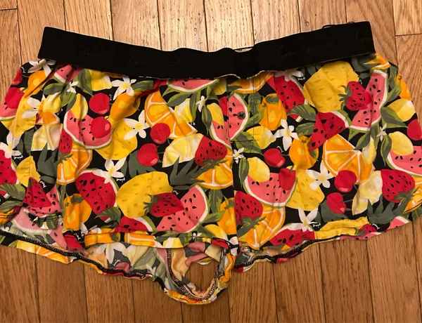 Pink Victoria’s Secret Tropical Fruit Print Cotton Boxers PJ Bottoms Size XL - Image 3