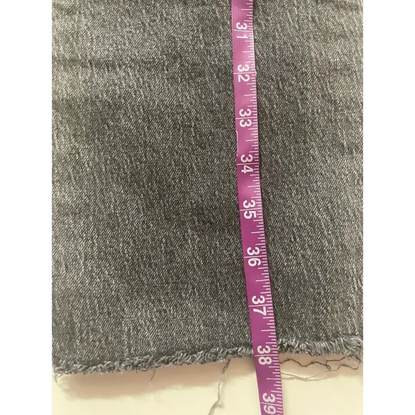 Madewell Black Wash Curvy Perfect Vintage Straight Jean Size 24 - Image 8