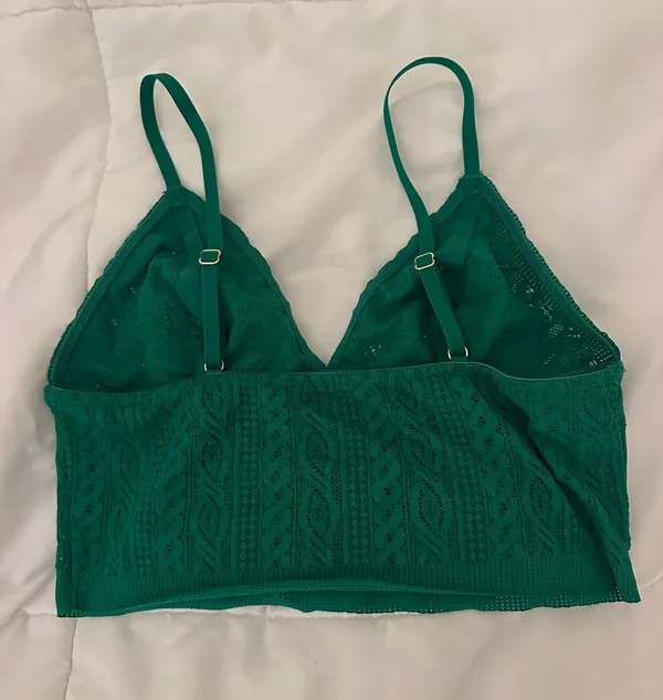 Aerie Cable Lace Longline Bralette - Image 3