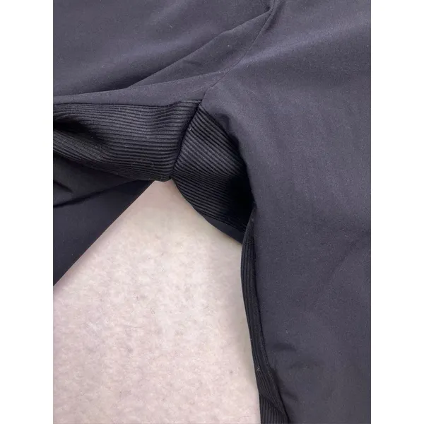 Athleta Brooklyn Lined Jogger Women 8 Black‎ Ribbed Trim Stretch Pants - Image 3