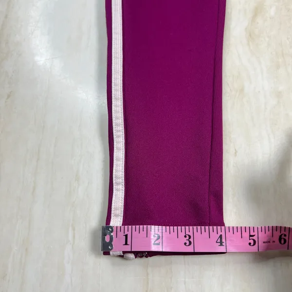 Adidas Womens Tiro 21 Track Pants Power Berry Purple White Stripes XS GQ1039 - Image 12