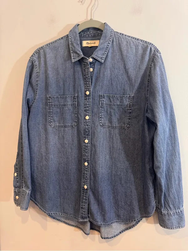 Madewell Denim Button Down Size S - Image 2