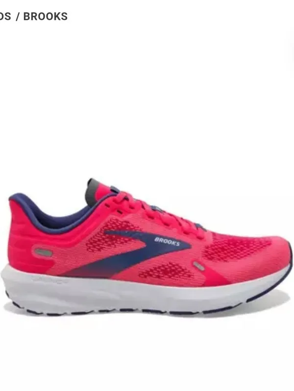 Brooks Launch 9 Womens Running Shoe Sneakers Pink Fuchsia Cobalt Size 10 Workout - Image 3