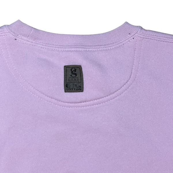 Basic Pink Crewneck Pullover Sweatshirt | Gear For Sports Big Cotton - Image 7