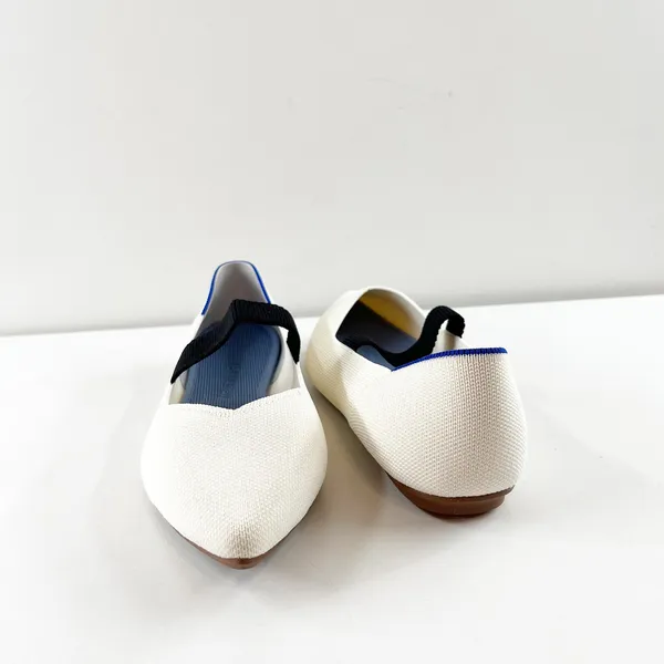 Rothy's The Point Mary Jane Ballet Flats in Love Bird Cream White 9.5 - Image 9
