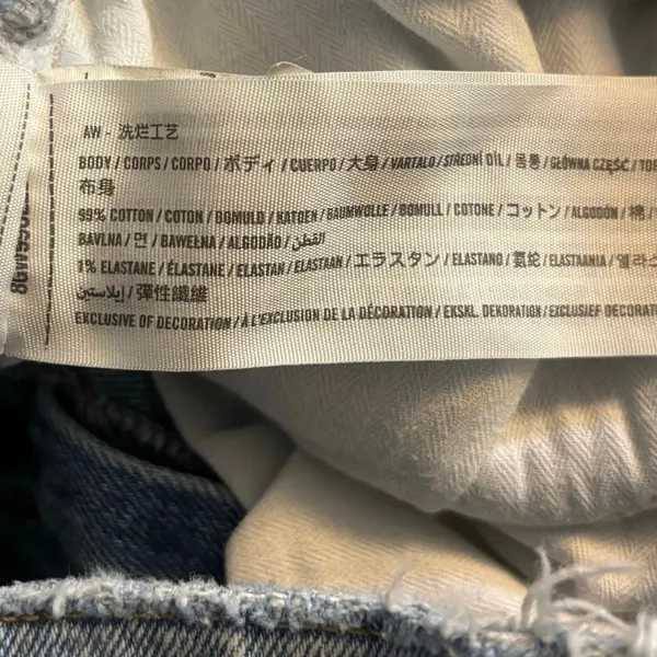 Abercrombie & Fitch A&F Size 33 16 The 90s Straight Ultra High Rise Jeans - Image 4