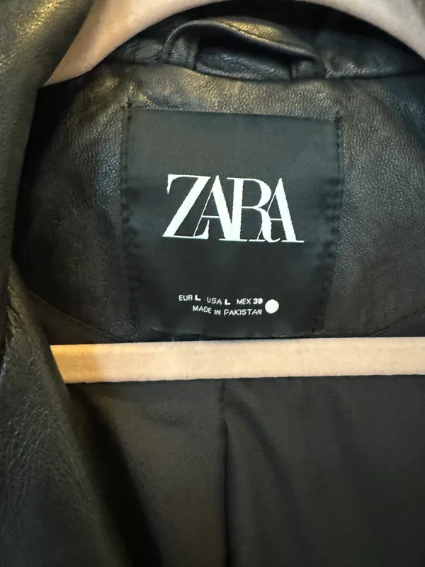 ZARA Leather Jacket - Image 2