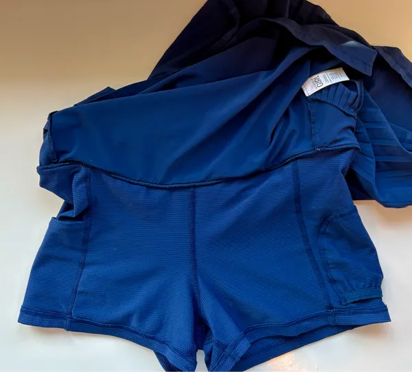 Athleta Girl Navy Tennis Skirt - Image 5