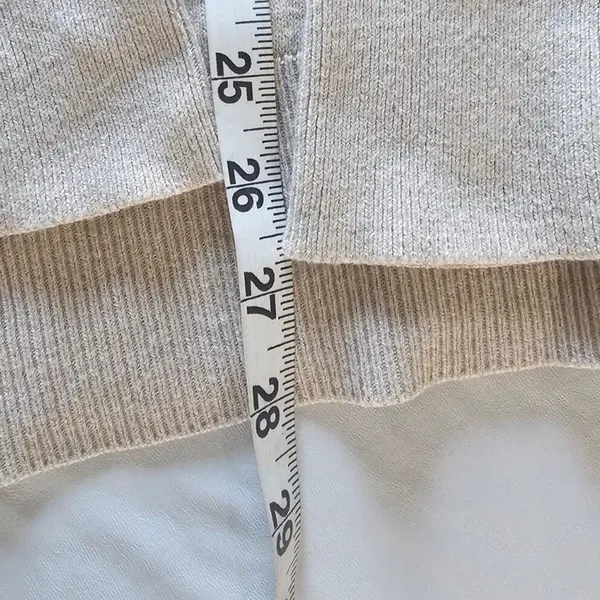 LOFT Sweater Womens Sz M Boat Neck‎ Neutral Minimalist Cozy Business Casual Knit - Image 8