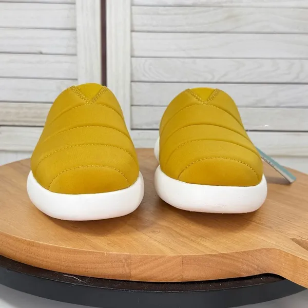 TOMS Alpargata Mallow Puffer Mules Shoes Mustard Yellow 9.5‎ - Image 2
