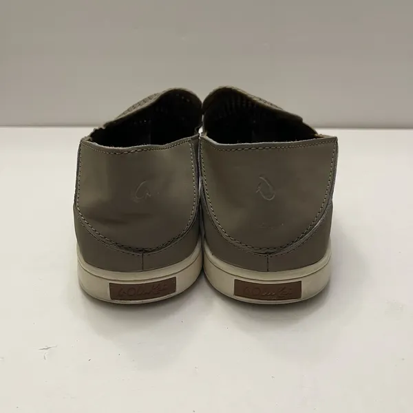 OluKai Shoes Womens 9 Pehuea Tan Slip on Casual Sneaker Loafer ‎ 20271 Beach - Image 5