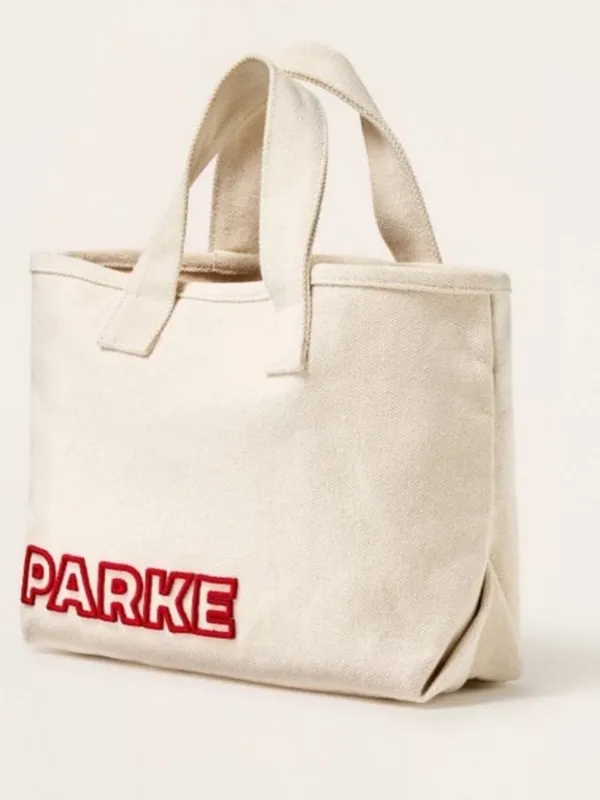 NWT Parke x Target Mini Canvas Tote Bag Natural - Image 2