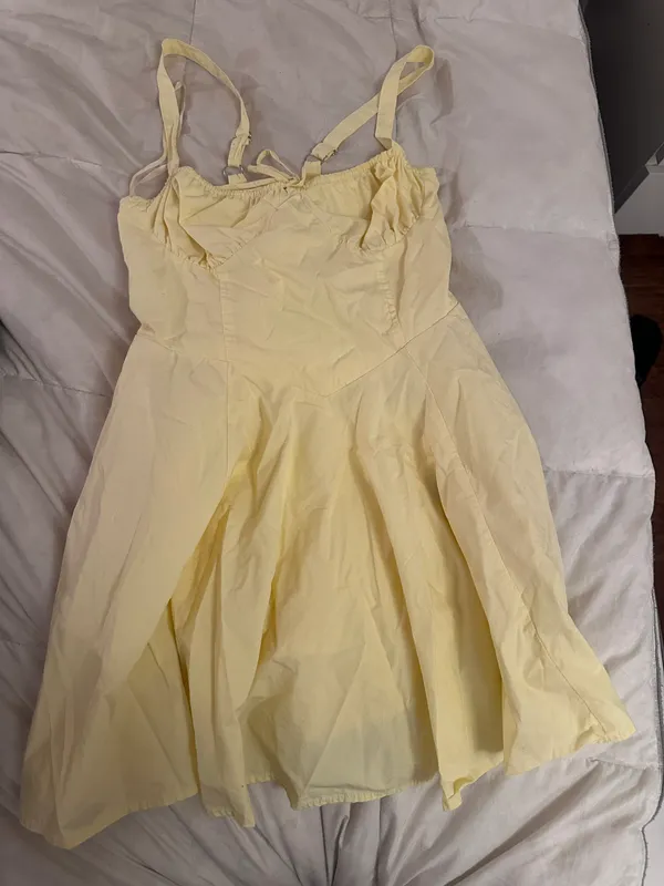 Windsor Butter yellow corset dress - Image 8