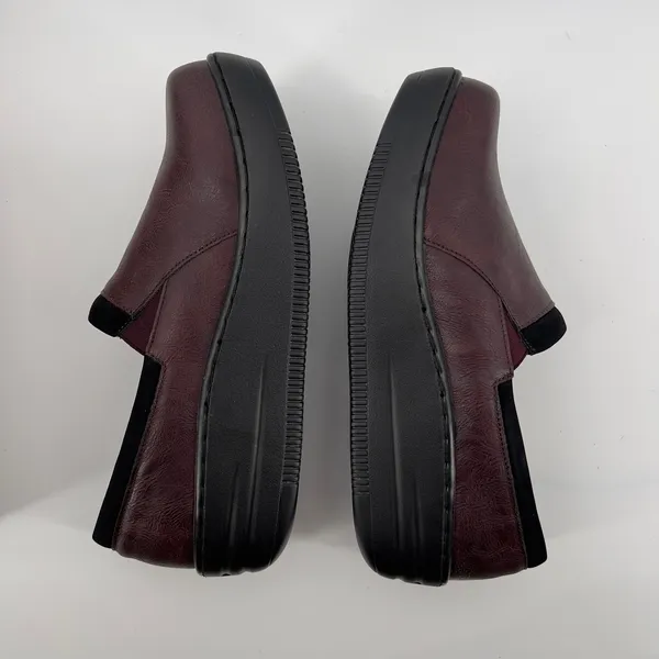 Glolily Women 7.5 Jenny II Comfort Clogs Red Burnished Lightweight‎ Work Shoe - Image 5