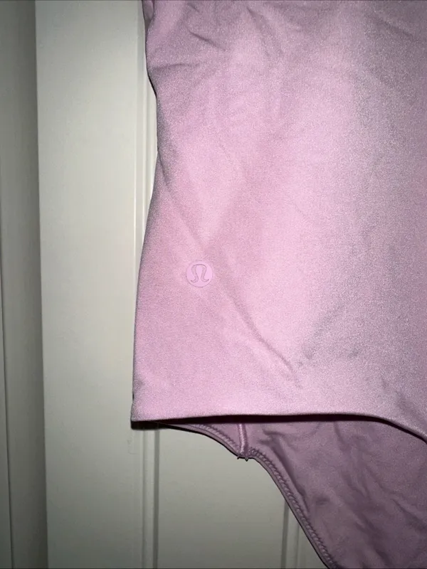 Lululemon Wundermost Ultra-Soft Nulu Square Neck Sleeveless Bodysuit M - Image 5