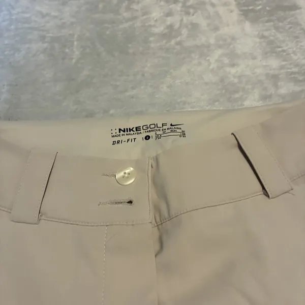 Nike Golf Tour Performance Size 2 Dri Fit Khaki Beige Tan Color Pockets - Image 6