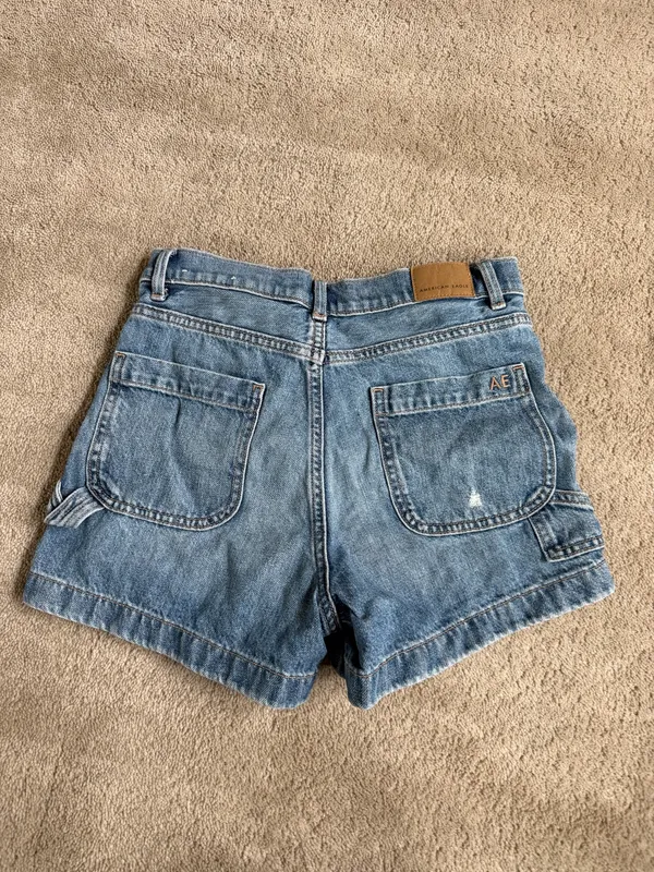American Eagle Highest Rise ’90s Boyfriend Denim Shorts – Size 0 - Image 3