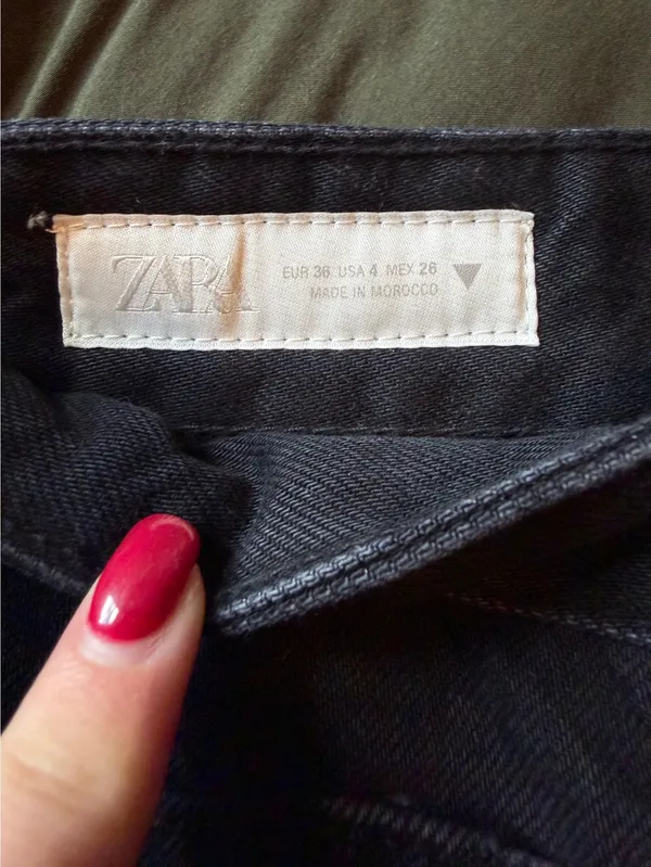 ZARA High-Rise Wide-Leg Jeans - Image 2