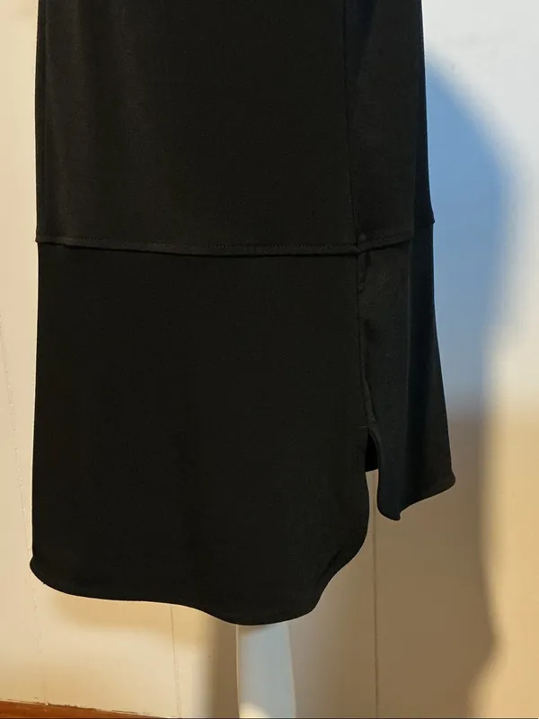 Lauren Ralph Lauren Black Long Sleeve Keyhole Tunic Dress - Image 3