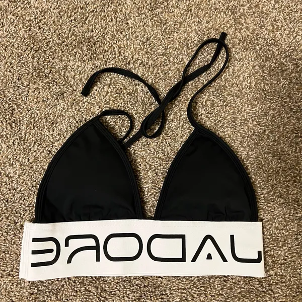 Set Tape Leggings Tape Bra High Waisted Casual Fit Sport Bra Bustier High Rise - Image 6