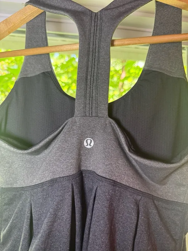 Lululemon Run: Your Heart Out Tank Racerback Pleated Hem - Image 3