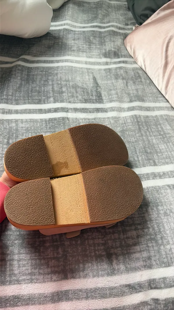 Mi.iM Regina Grey and Tan Buckle Sandals - Image 2