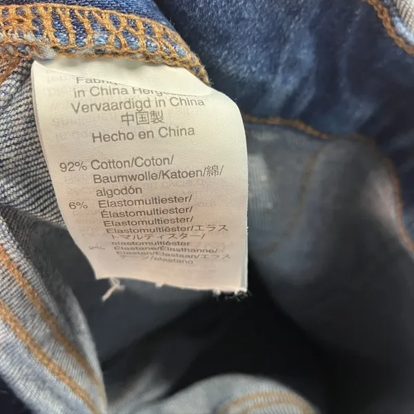 Madewell Denim Overalls‎ Women's Size S Light Wash Stretch Skinny Jeans - Image 11